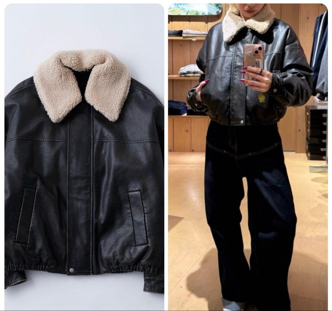 Lic☆ブルゾンwho's whogallery レザーブルゾン