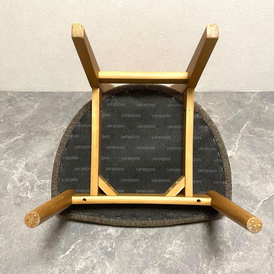 SADAKARI ダイニングチェア　中座椅子 和室椅子　リビングチェア　①