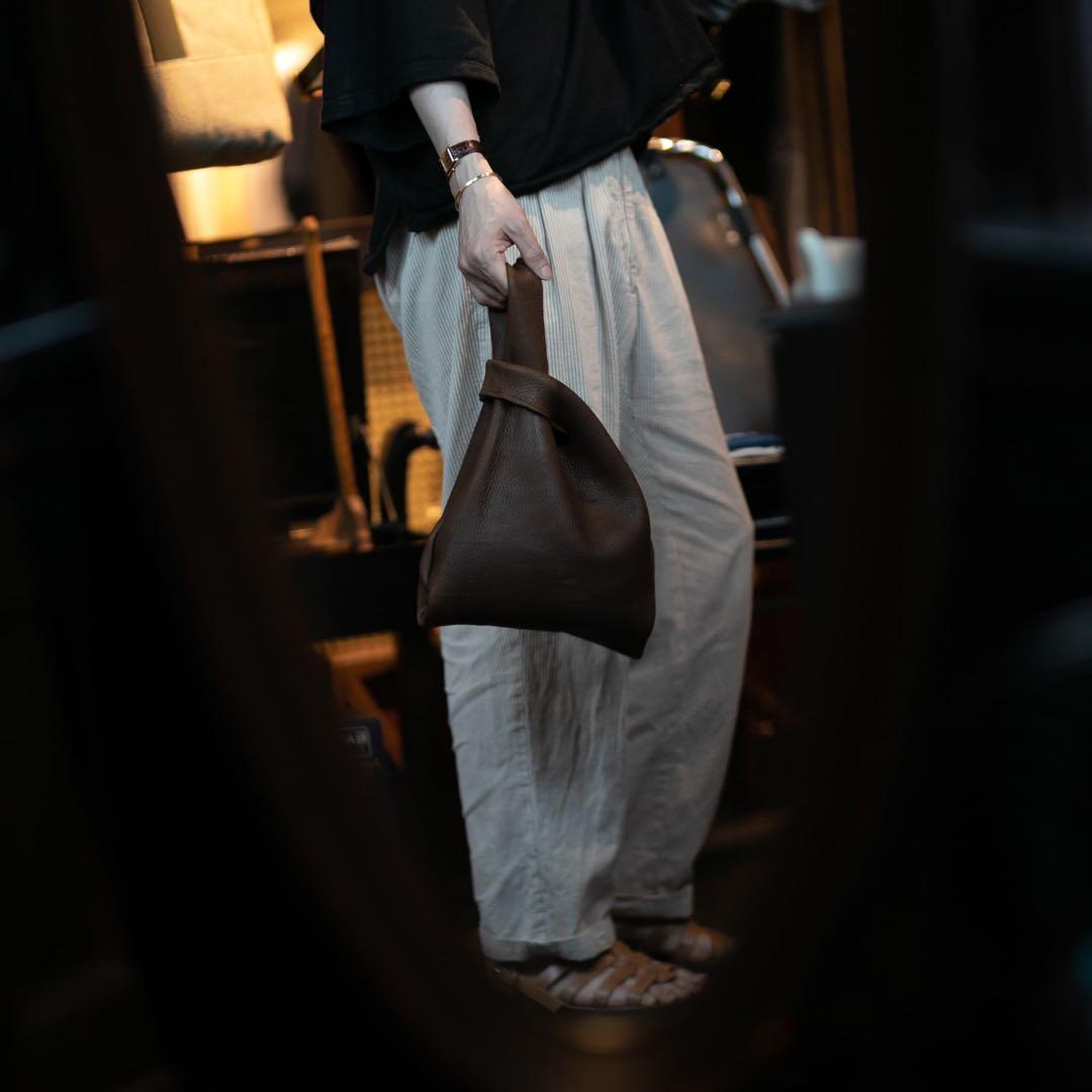 Dresswell イタリア製ヘラジカレザーバッグ