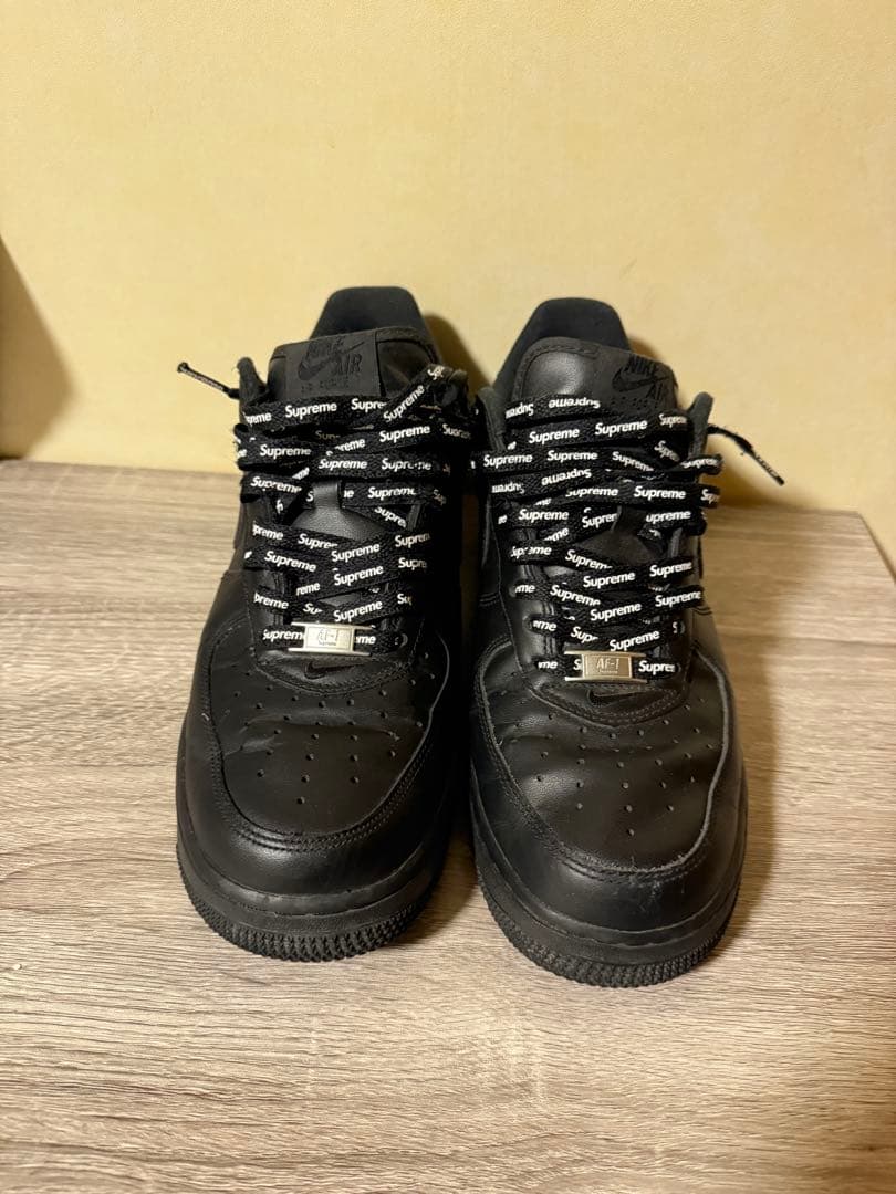 H*様 Nike Air Force 1 ブラック Supreme