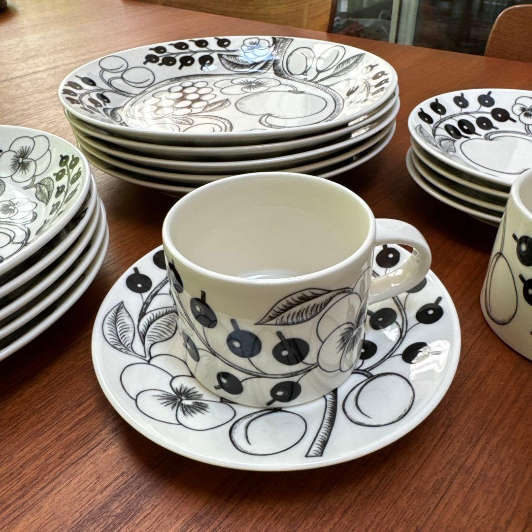 アラビア　ブラックパラティッシ　食器セット 各5 20点
