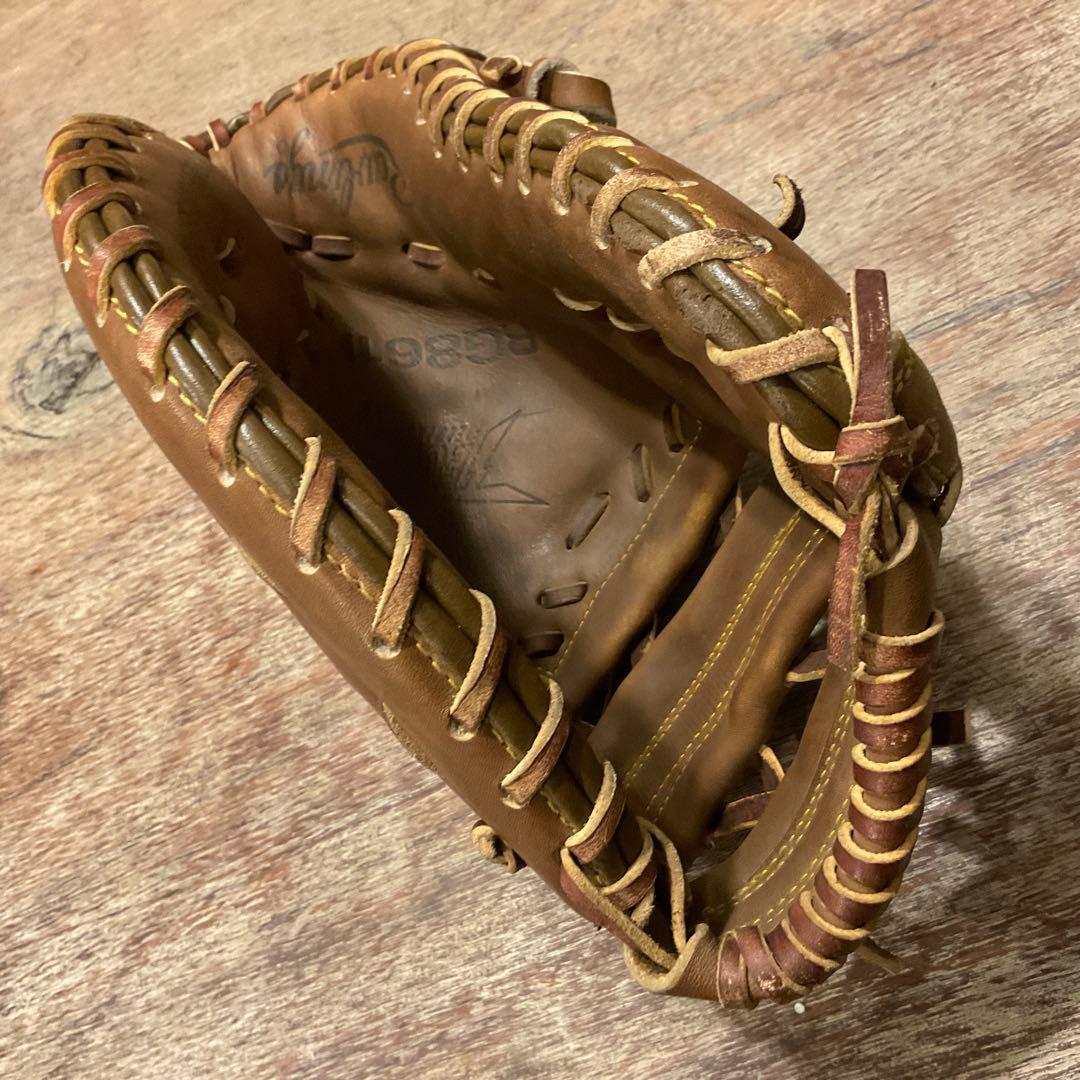 ローリングスのファーストミット 軟式グローブ TEGRAT RG861F 旧ロゴ