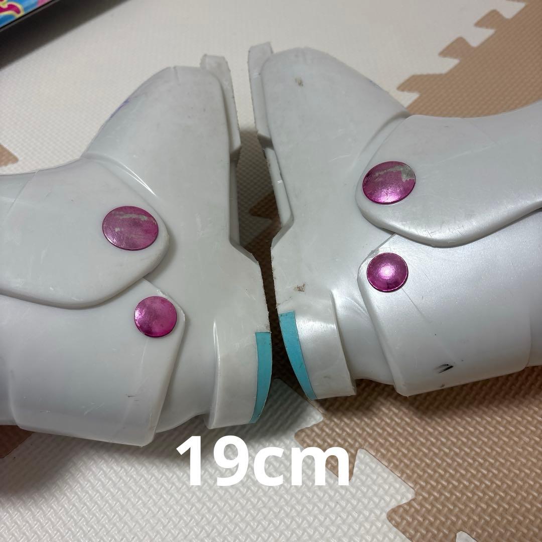 KAZAMA スキーセット106cm ROCKER ストック80cm ブーツ2足