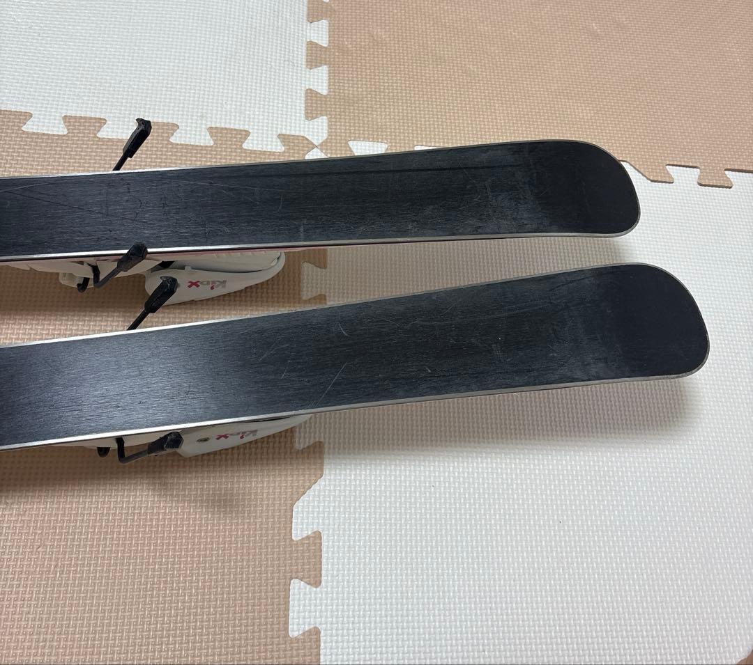 KAZAMA スキーセット106cm ROCKER ストック80cm ブーツ2足