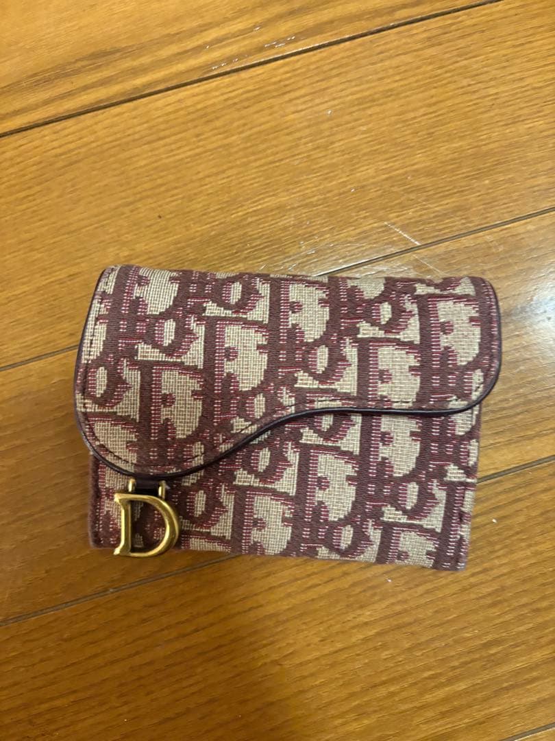 dior 財布　サドル