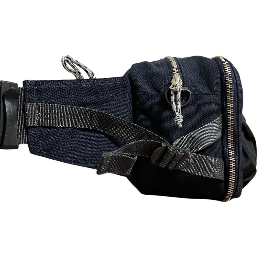 未使用級✨ポーター ボディバッグ HYPE ウエストバッグ ネイビー ナイロン