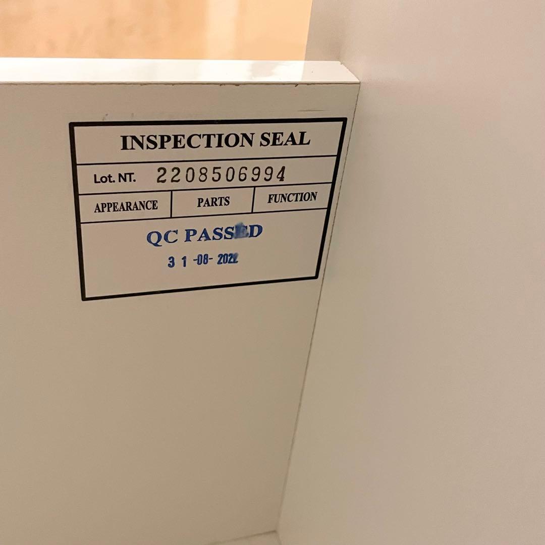 【美品】ニトリ キッチン収納カウンター 22年製 コンセント付き 木目調