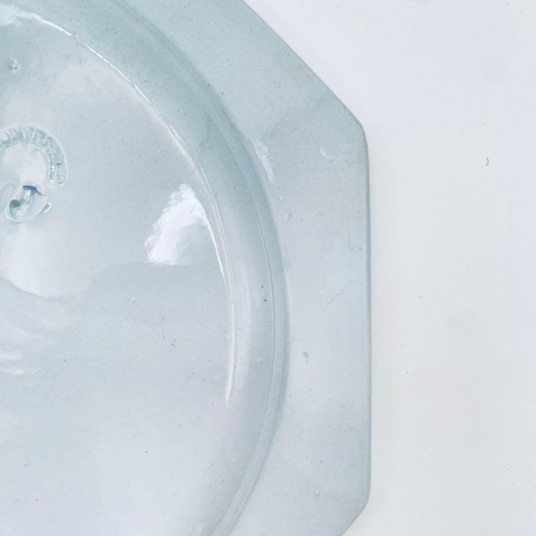 美品！クレイユモントロー　オクトゴナルプレート　平皿　フランスアンティーク