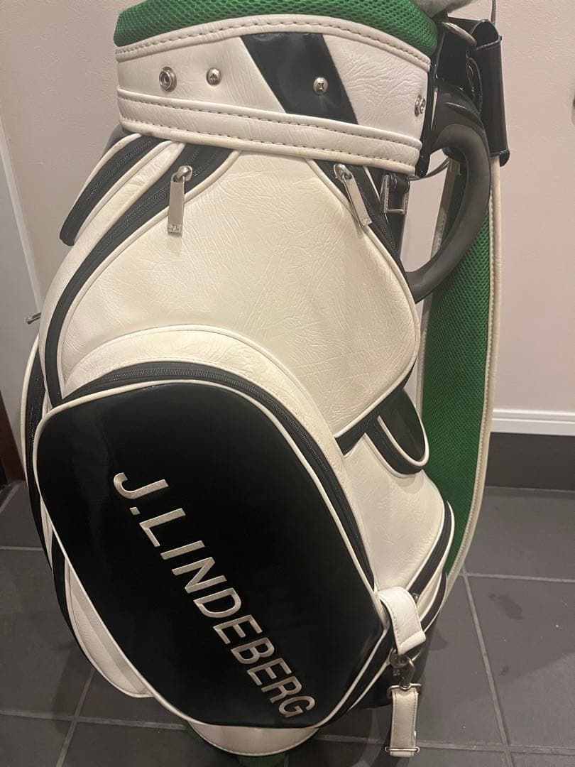 J.リンドバーグ　ゴルフキャディバッグセット　ボールポーチ追加