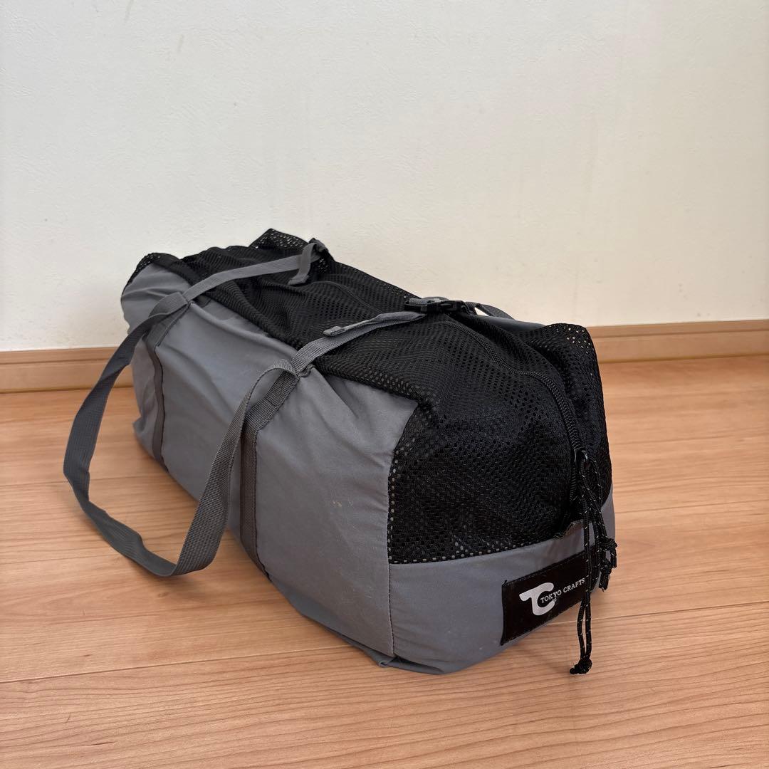 【美品】TOKYO CRAFTS ダイヤフォートTCソロテント／グレー