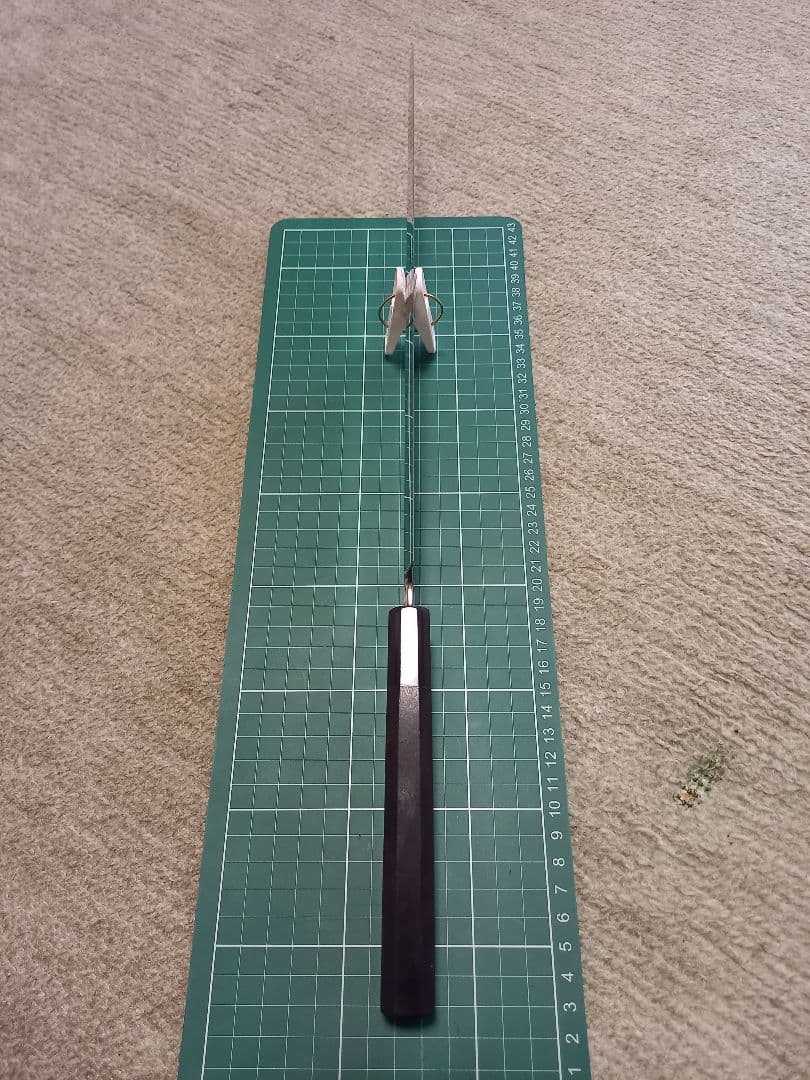 あ*ん様 コアレス　ダマスカス　先丸　柳刃　包丁　黒檀柄　尺一　330