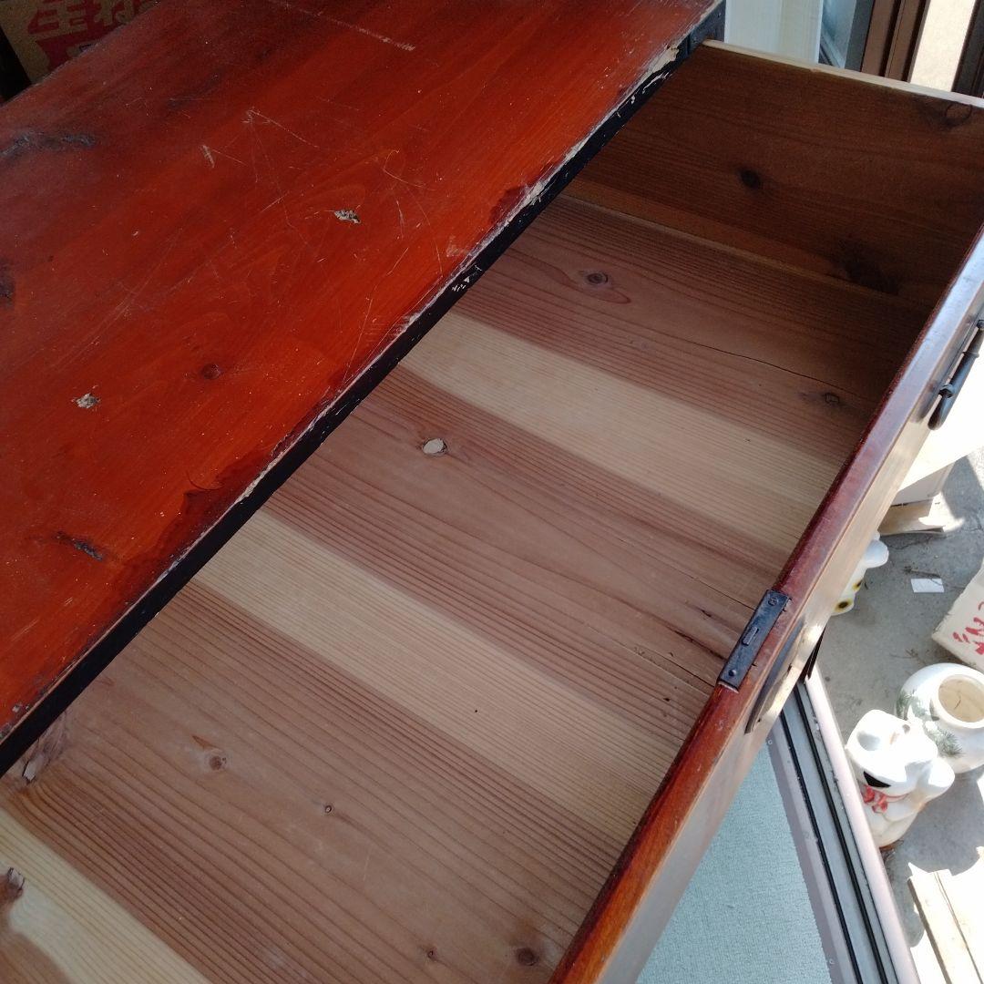 Ⓜ︎※プロフ見必須　木製箪笥 4段