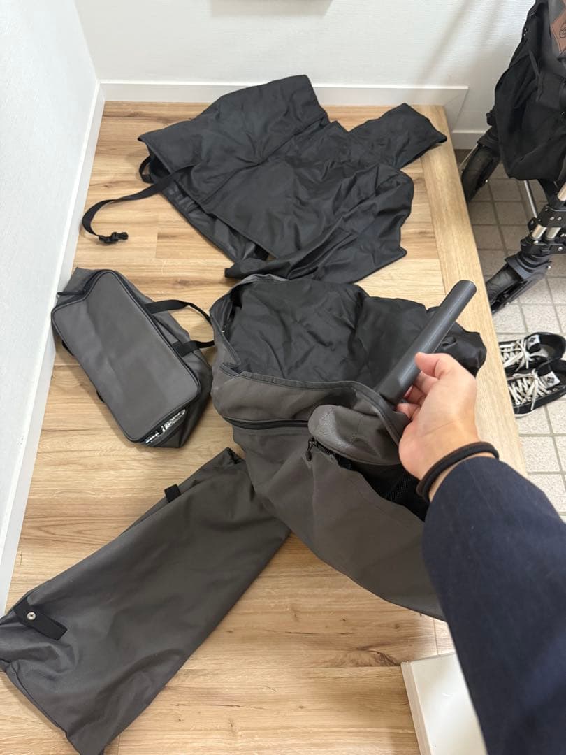 babyjoy グレー ベビーカー