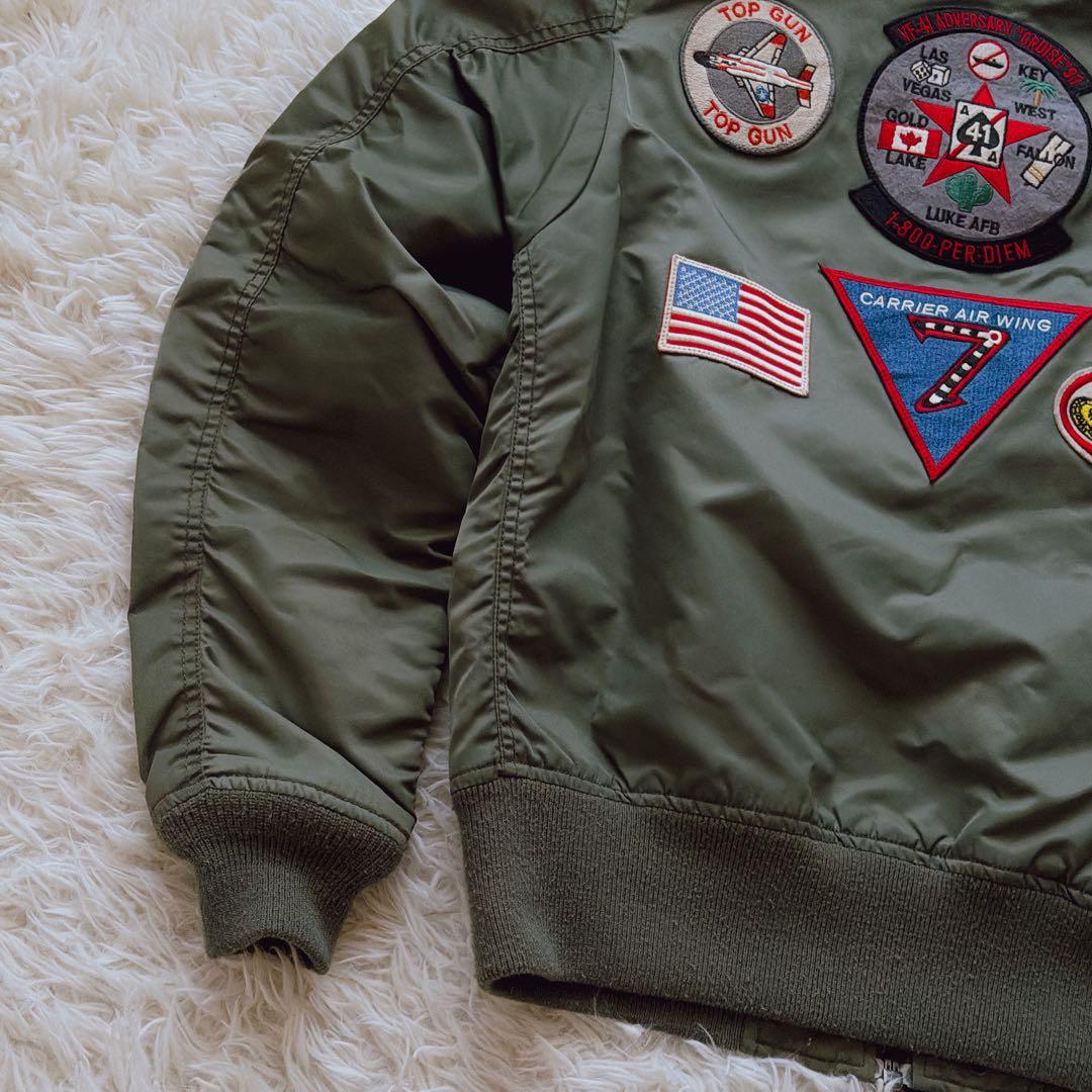 AVIREX L-2B ブラックエース MA-1 フライトジャケット ブルゾン