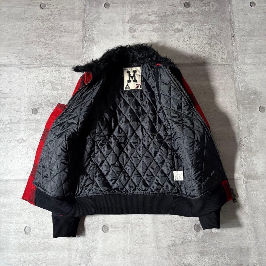 ジャケット・アウター 00s archive far check wool jacke y2k