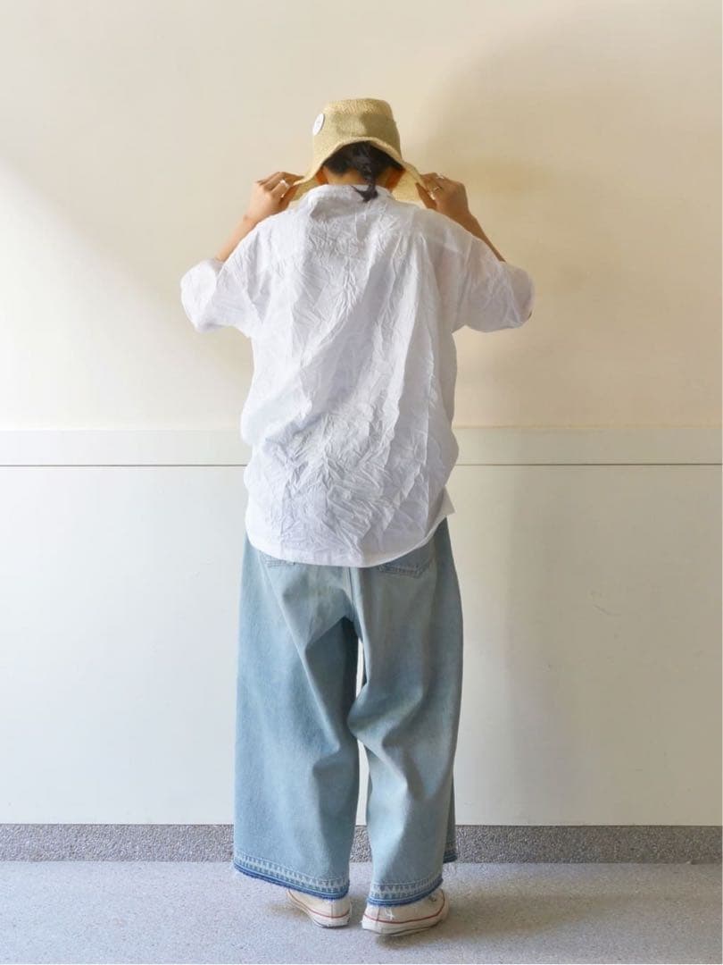 【coppell 様】TOUJOURS オープンカラーショートスリーブシャツ