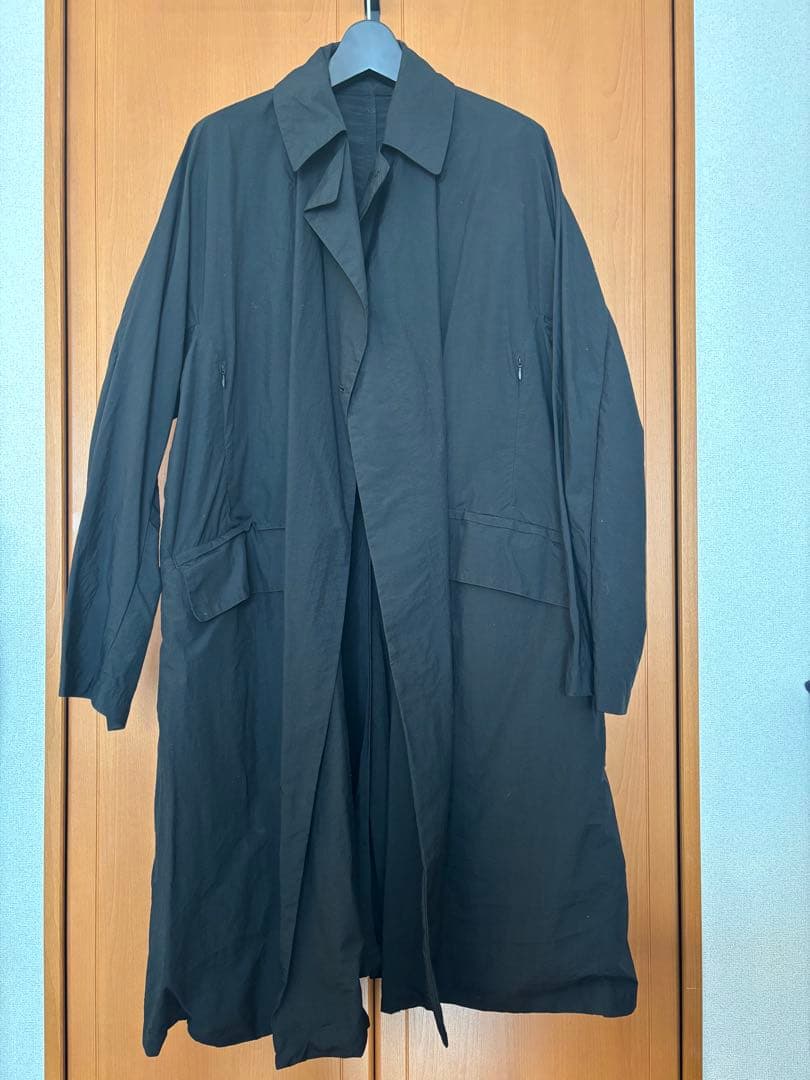 「TEATORA」DEVICE COAT PACKABLE -BLACK-