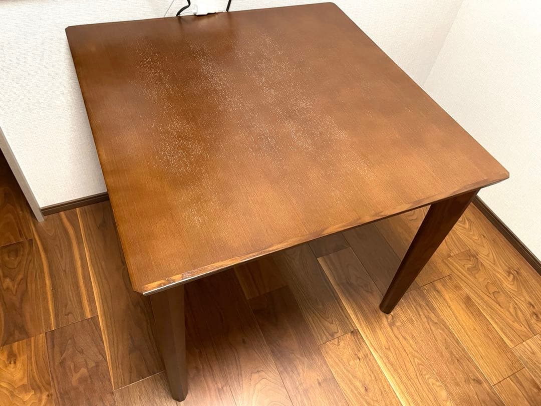 【50%OFF】ニトリ ダイニングテーブル(ロレイン5H 80 MBR2)