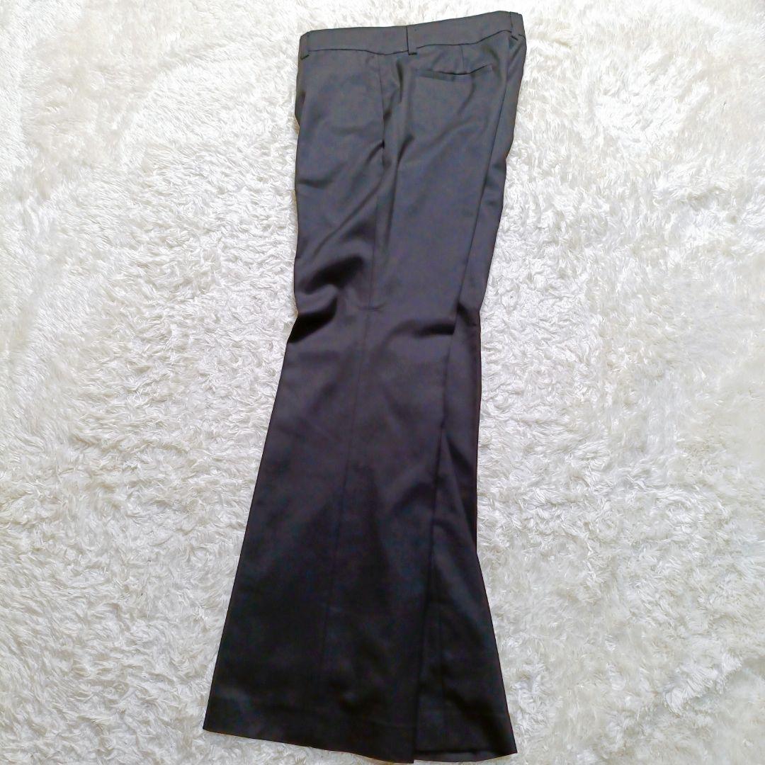 大きいサイズ UNTITLED アンタイトル パンツスーツ XL ブラックシルク