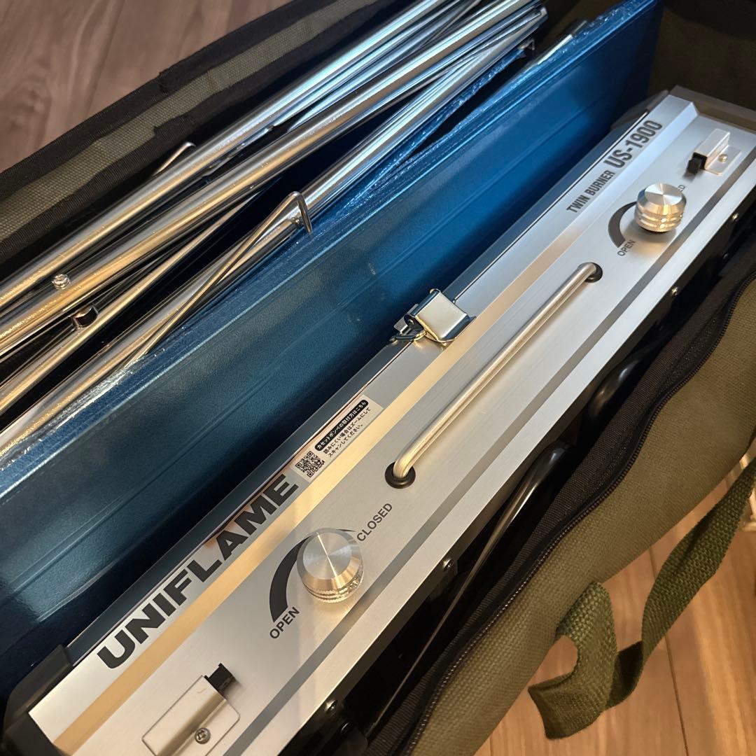 uniflame ユニフレーム　ツインバーナーus-1900　キッチンスタンドⅢ