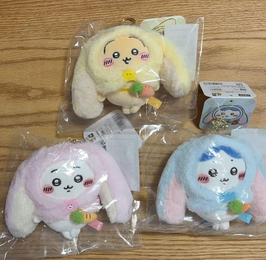 台湾限定　ちいかわ　うさぎ　ハチワレ　ロップイヤーなマスコット