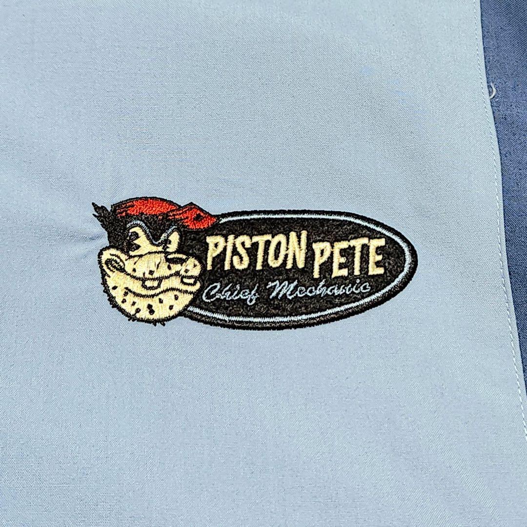 DISNEY ディズニー ヴィンテージ ボーリングシャツ PETE ピート 刺繍