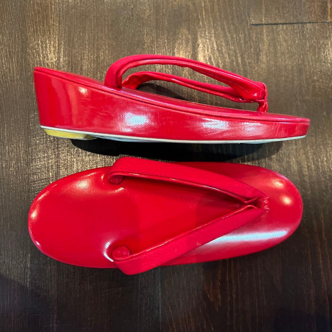 アンティーク 七五三 三歳 フルセット 着物 被布 小物一式 正絹 手鞠 赤