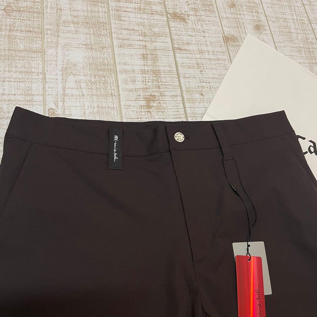 新品 キャロウェイ トラヴィスマシュー 長ズボン 赤タグ ブラウン XLサイズ