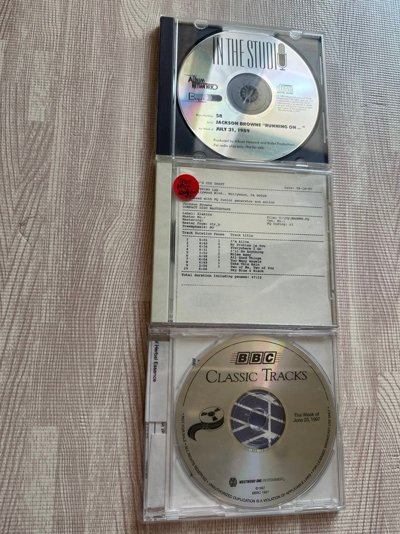 ジャクソンブラウン　コレクターズアイテム