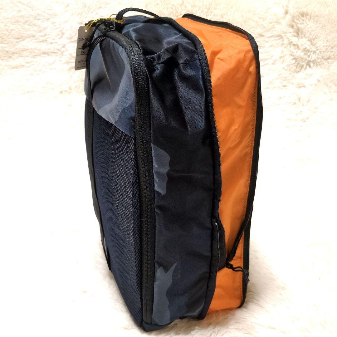 【超美品】PORTER　EFFECT　ポーチ L　ウッドランドネイビー　タグ付き