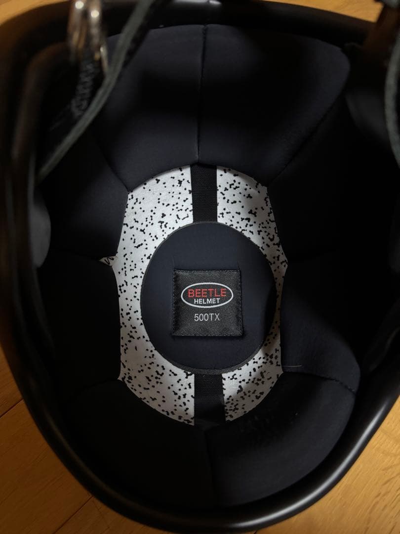 BEETLE 500TX ホワイトジェットヘルメット