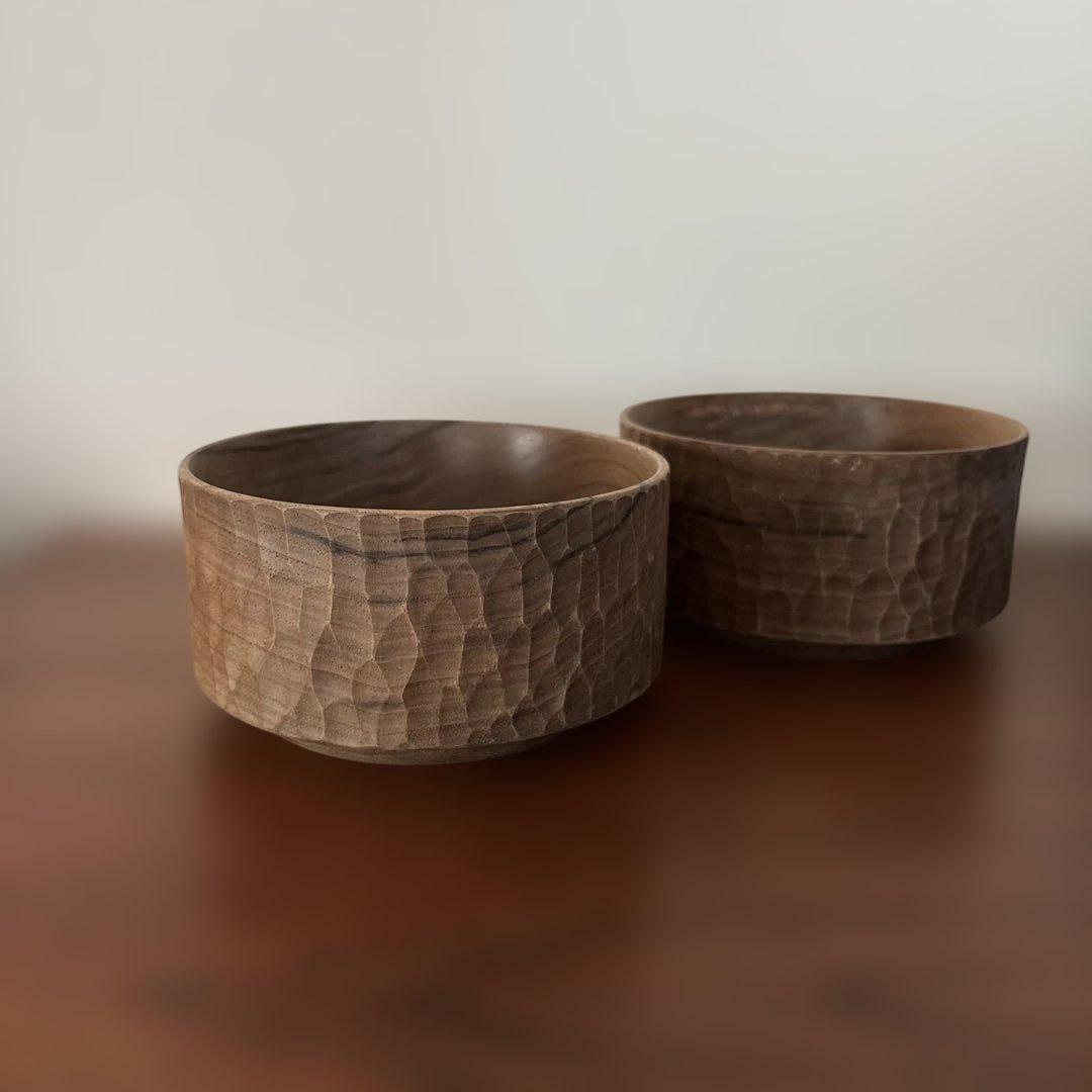 coguさん　木のボウル　2個セット