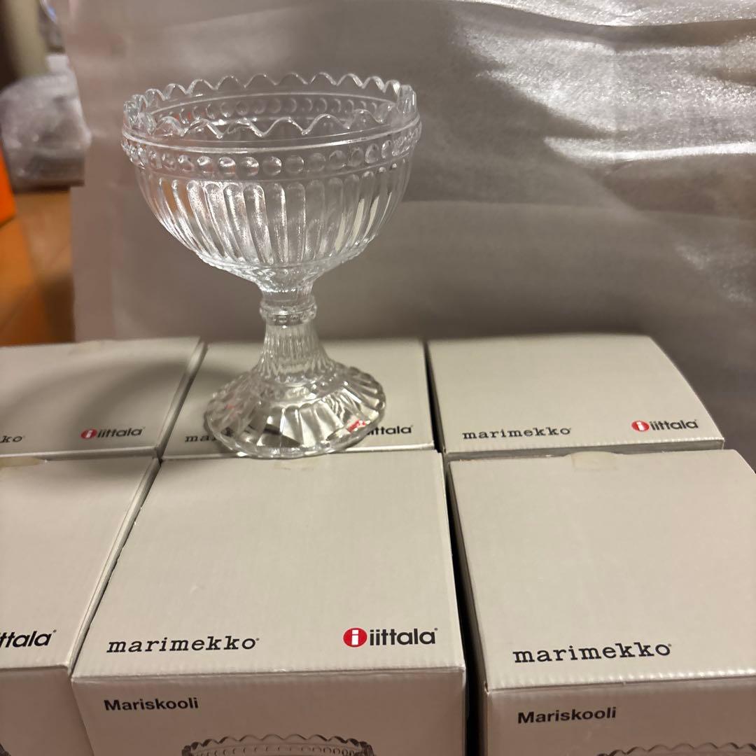 【 marimekko Mariskooli】デザートカップ6個