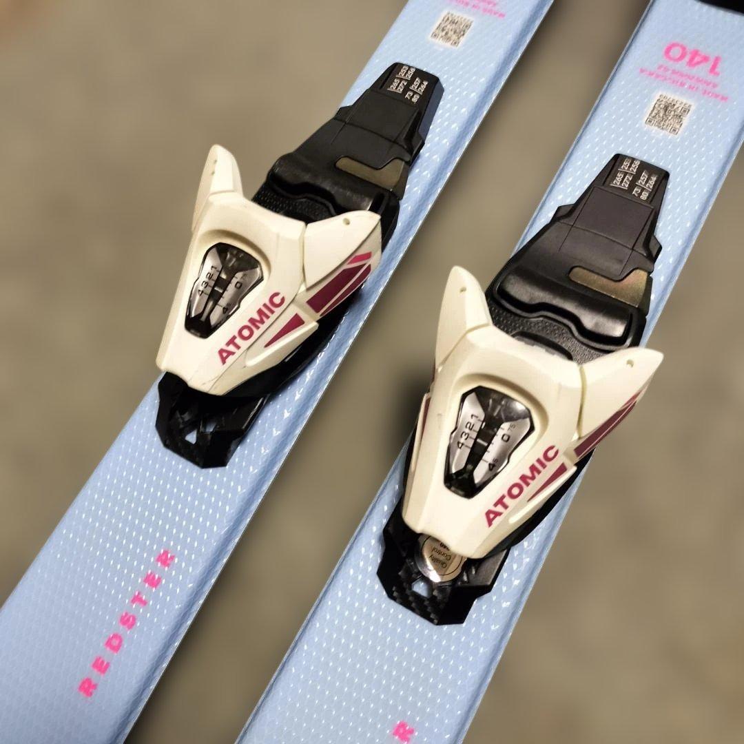 【美品】ATOMIC アトミック ジュニア スキー 3点セット140cm