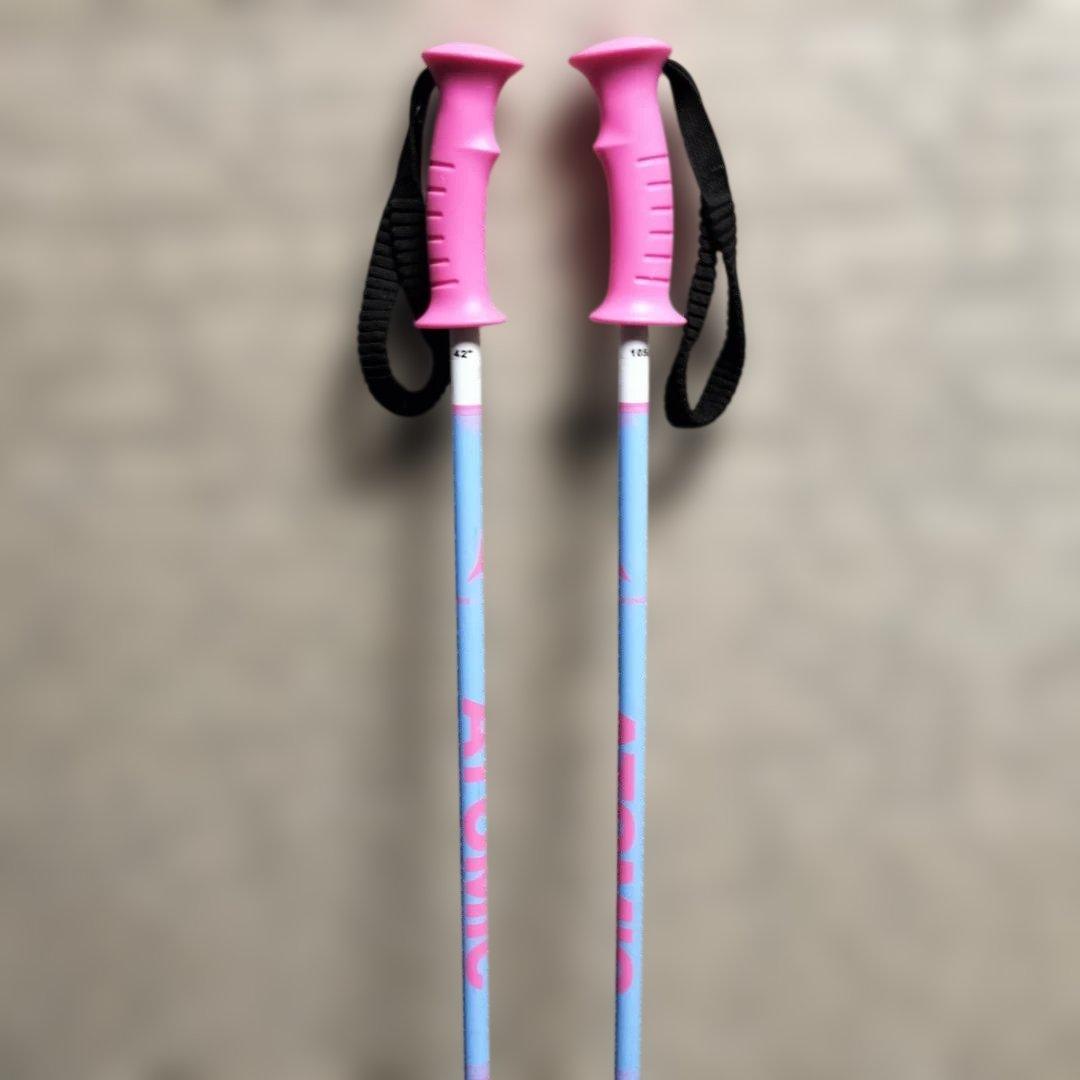 【美品】ATOMIC アトミック ジュニア スキー 3点セット140cm