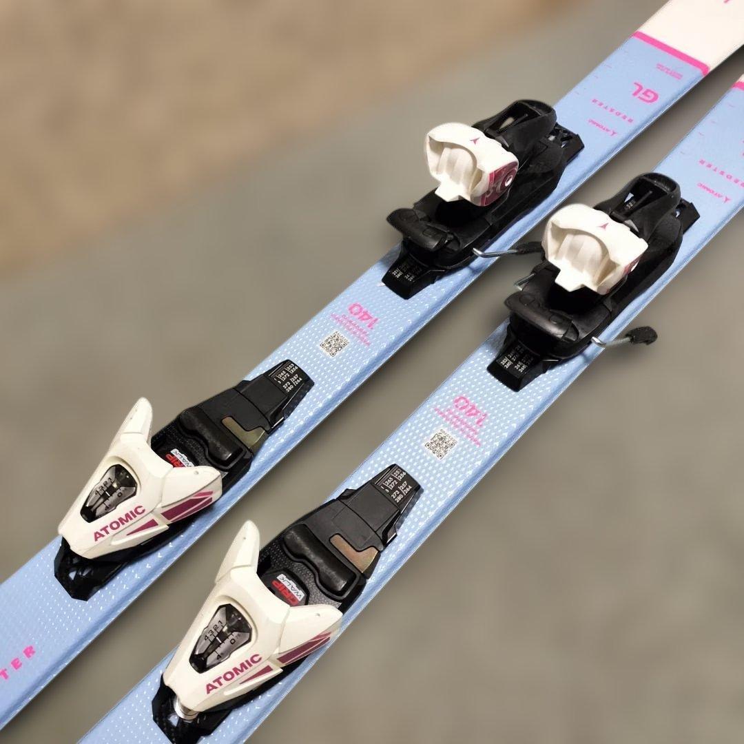 【美品】ATOMIC アトミック ジュニア スキー 3点セット140cm