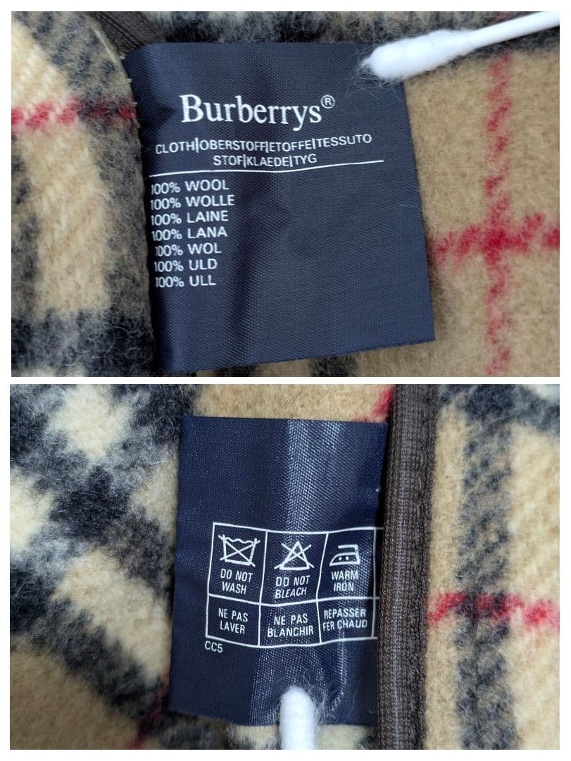 美品✨ Burberry ダッフルコート ノバチェック ベージュ