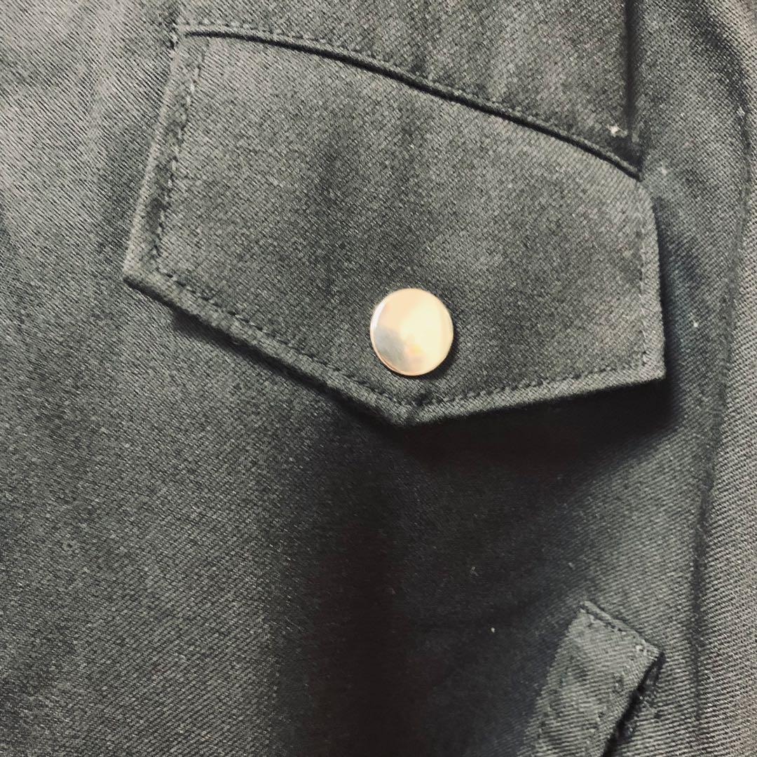 BLACK COMME des GARCON ライダースコート　ねじれ　黒　XL