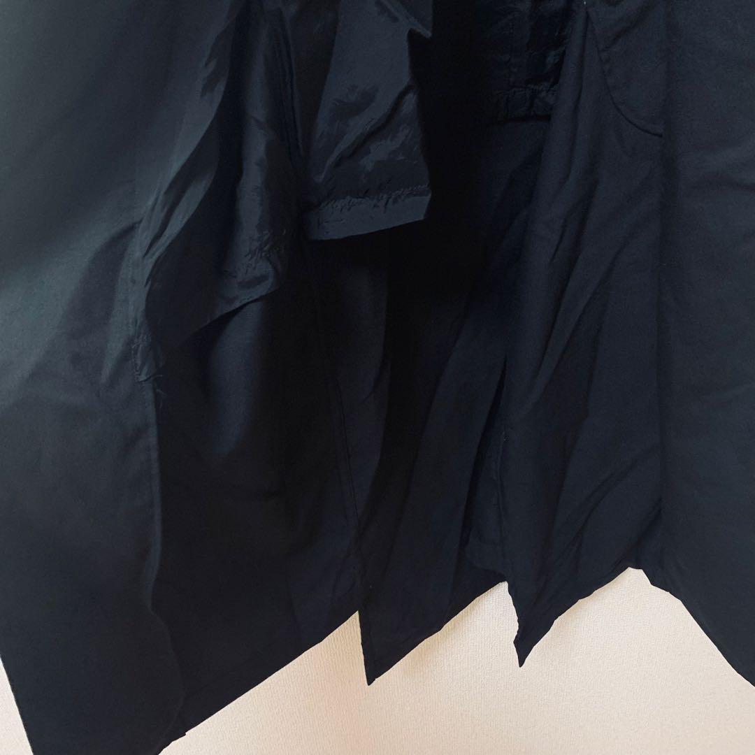 BLACK COMME des GARCON ライダースコート　ねじれ　黒　XL