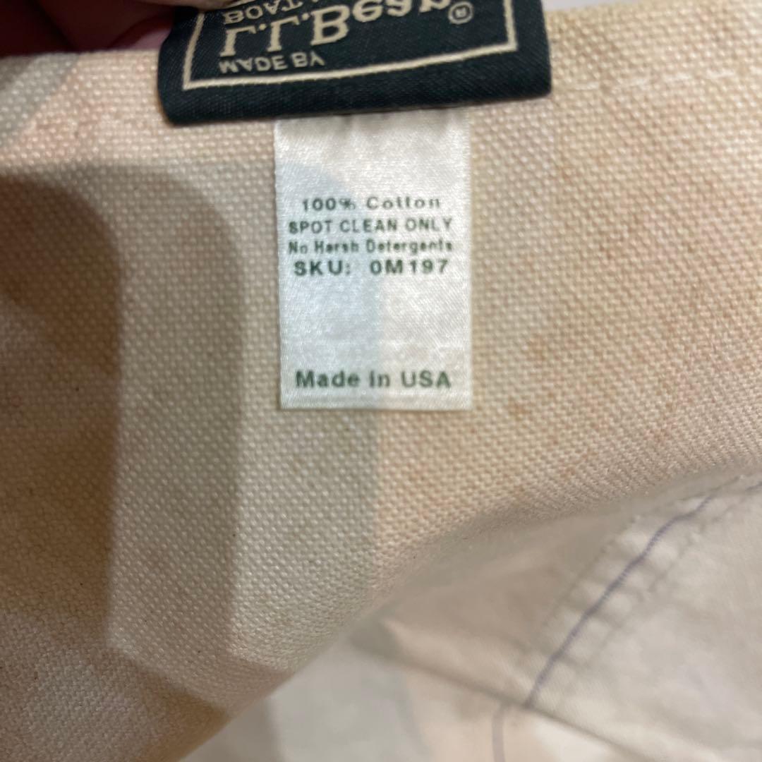 か*わ様 中古 L. L.Bean エルエルビーン キャンパス トートバック ビ