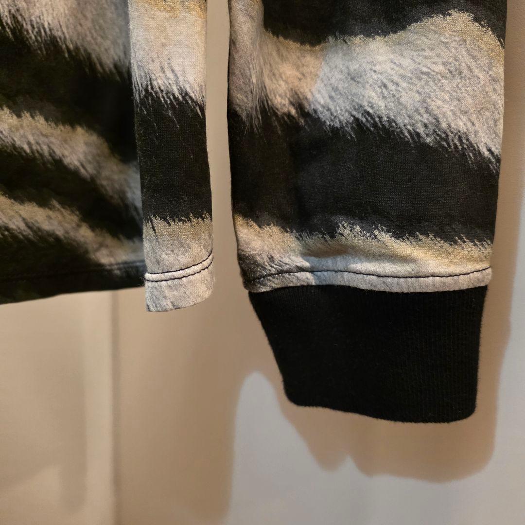 STONE  ゼブラ柄 長袖カットソー