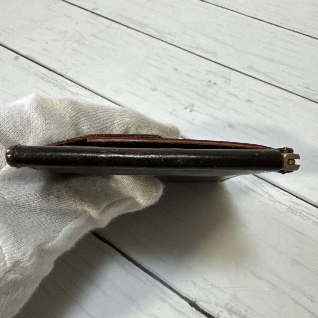 GANZO ガンゾ　マネークリップ　小銭入れ　カードケース　レザー