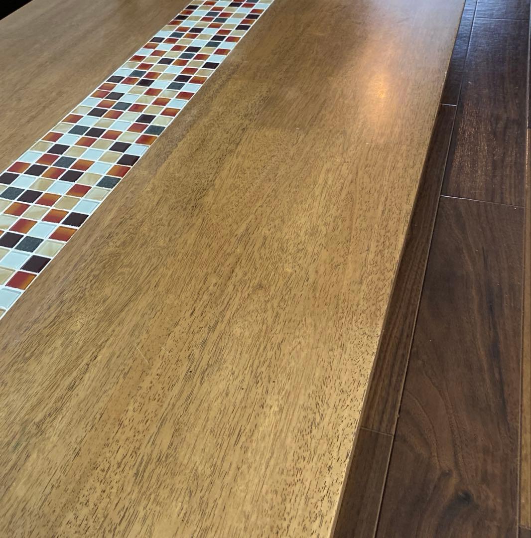 大川家具　ダイニングテーブル　テスタ　4人掛け　タイル