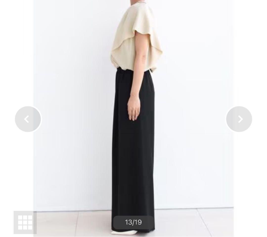 定価32000円◆新品タグ付き◆ヤマダヤ◆フレアスリーブオールインワン