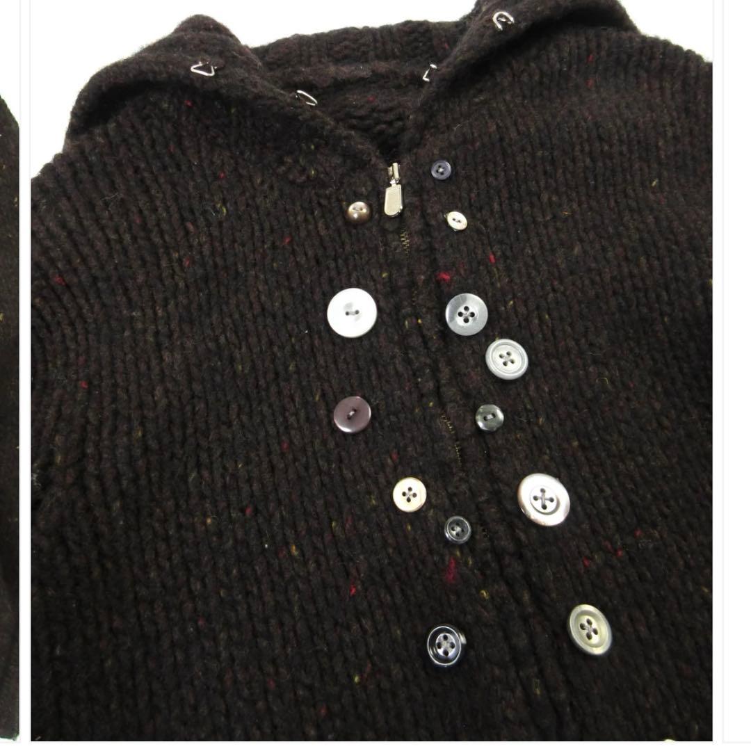 トップス yaekim 21 frost moon zip-up knit
