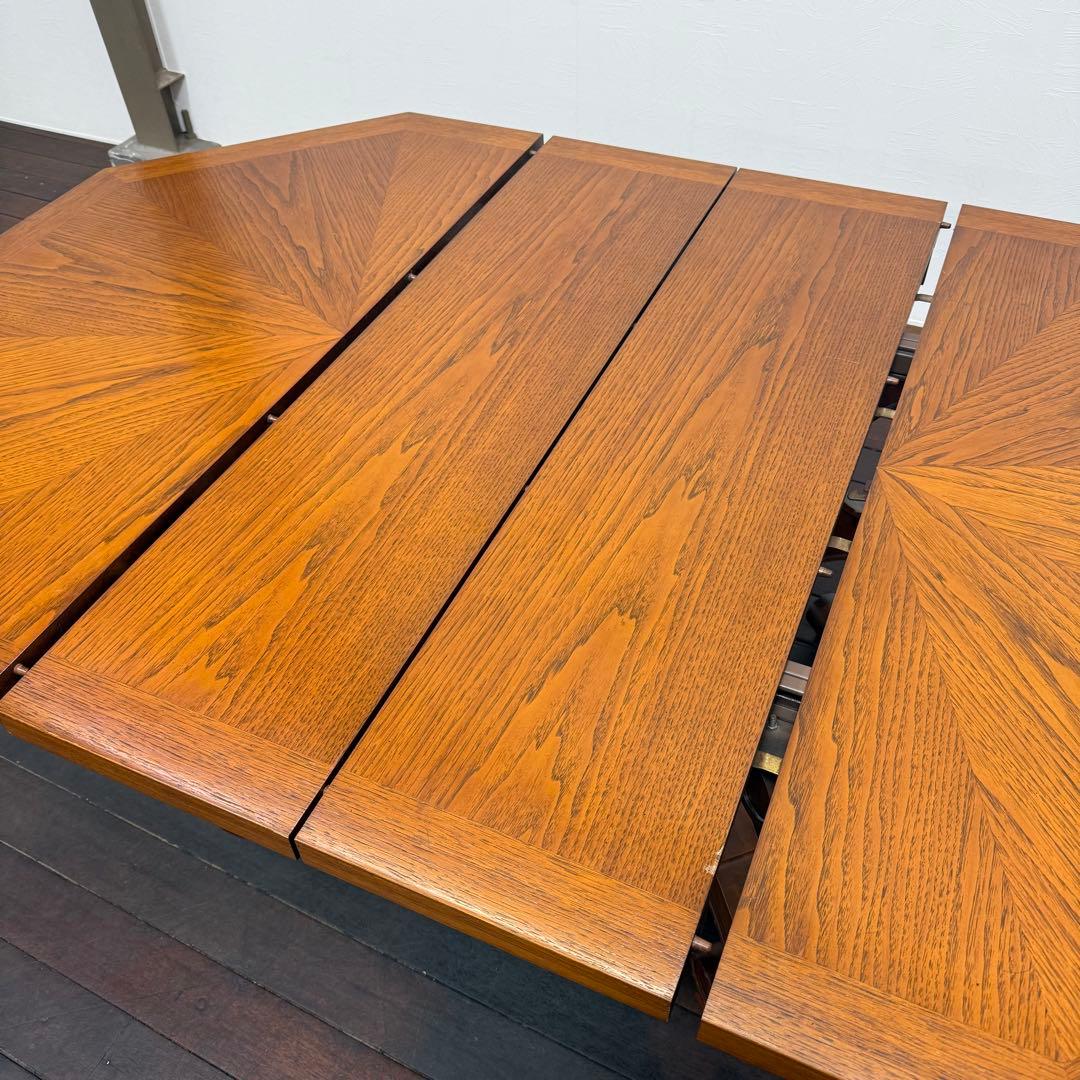 H21K59aドレクセルヘリテイジ Esperanto伸長式ダイニングテーブル