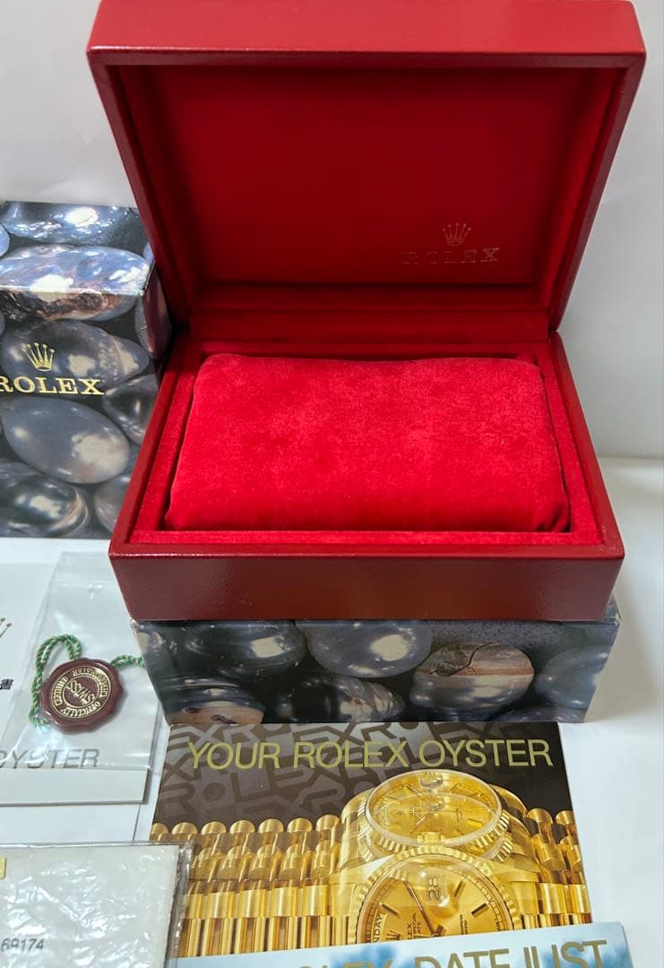 こうび　ロレックス純正デイトジャスト69174 BOX付属品計13点
