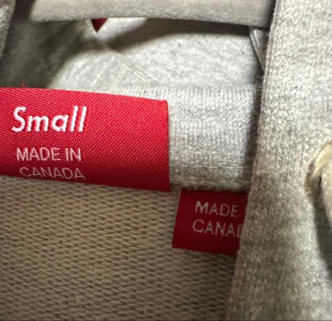 トップス Supreme Small Box Zip Up Hooded Sweat