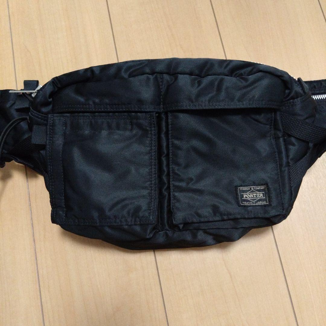 PORTER ボディバッグ ブラック＆オリーブ