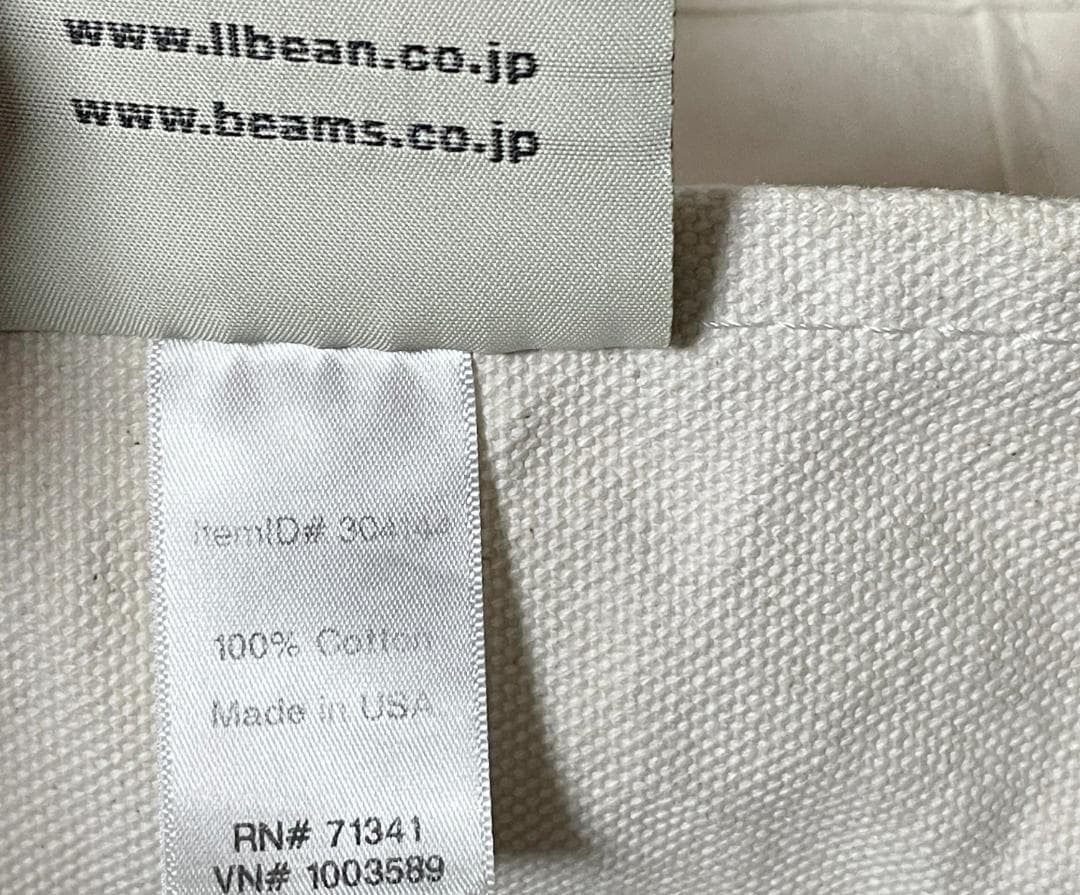 ★USA製 定価14,850円 エルエルビーン ビームス ボートアンドトート L